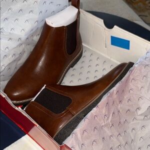 Deer Stags Kids' Brown Chelsea Boots